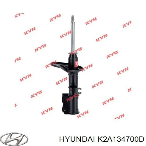 Амортизатор передний правый K2A134700D Hyundai/Kia