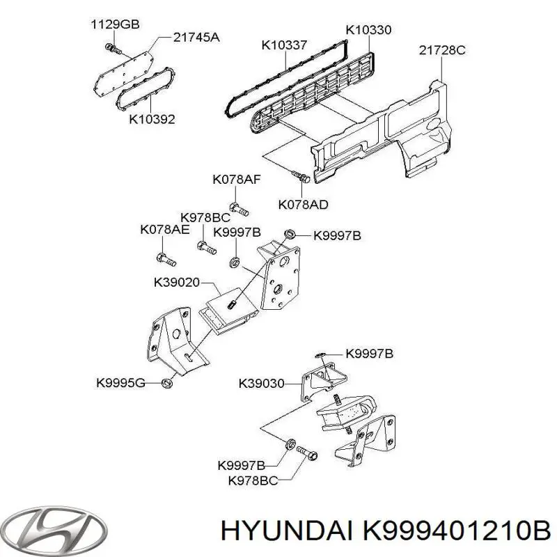  Hyundai/Kia K999401210B цена, от 0.34 USD