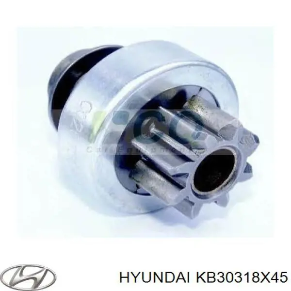 Бендикс стартера Hyundai/Kia KB30318X45