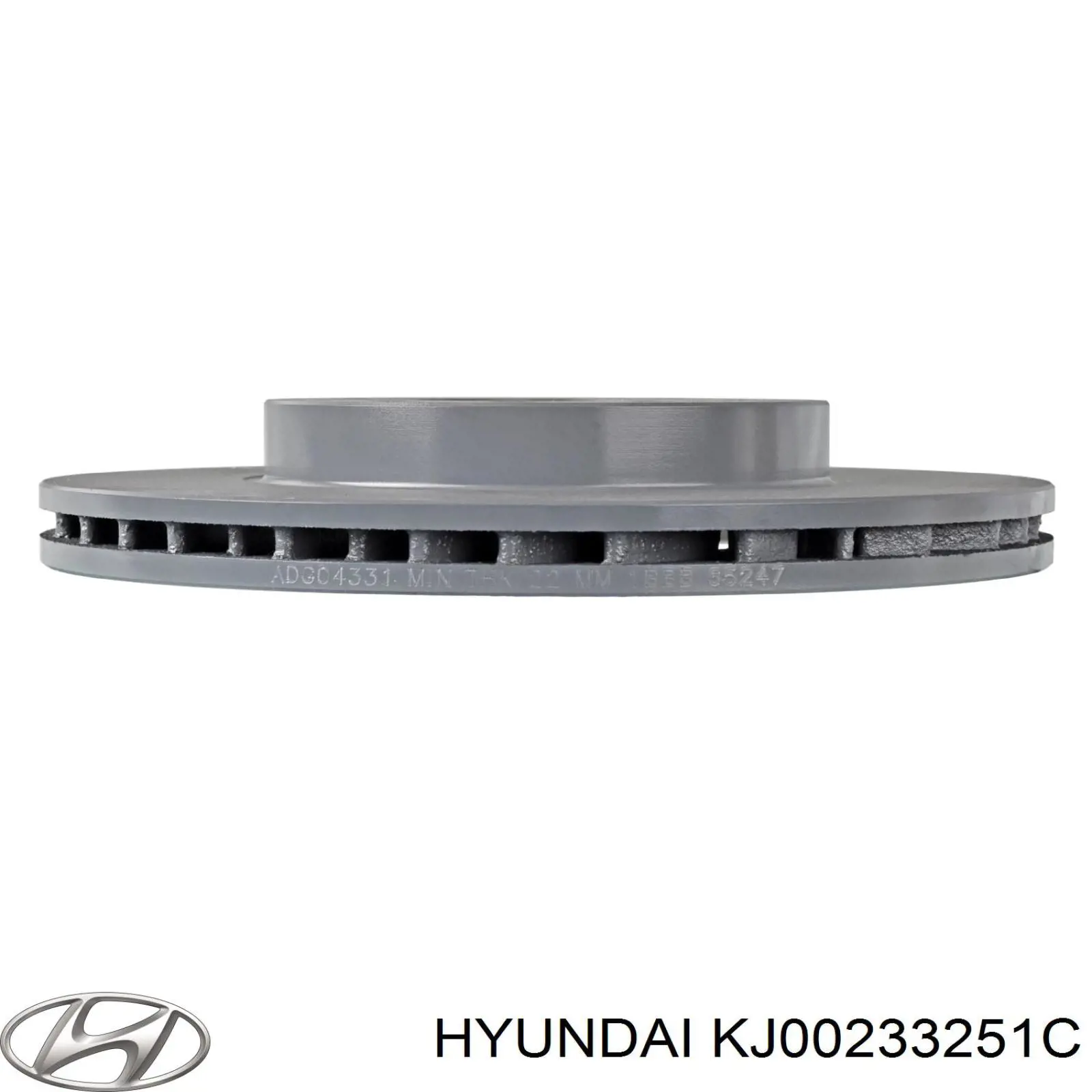 Купить KJ00233251C Hyundai/Kia Ротор тормозной
