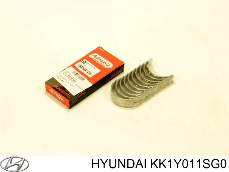 Вкладыши коленвала коренные, стандарт (STD) Hyundai/Kia KK1Y011SG0 цена, от 10.55 USD