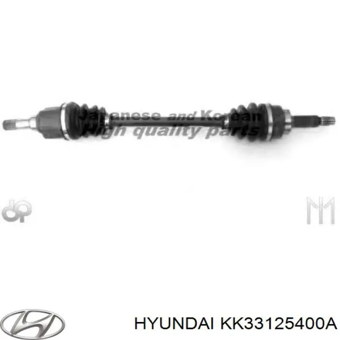 ШРУС наружный передний KK33125400A Hyundai/Kia