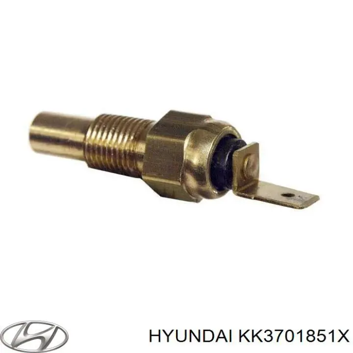 Sensor de temperatura del refrigerante KK3701851X Hyundai/Kia