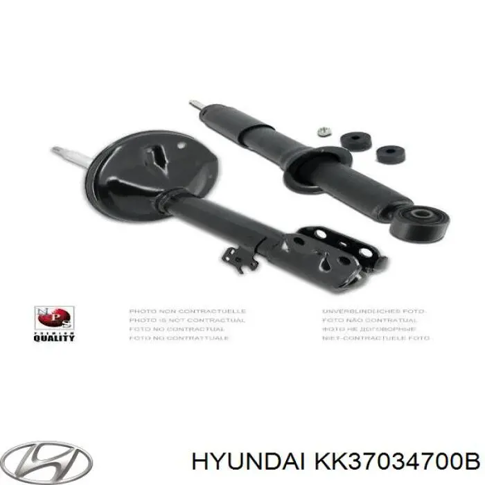 Амортизатор передний правый KK37034700 Hyundai/Kia