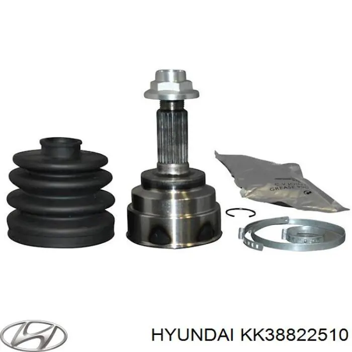 Купить KK38822510 Hyundai/Kia Шарнир равных угловых скоростей передний правый