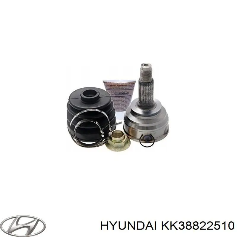 Граната наружняя передняя правая Hyundai/Kia KK38822510