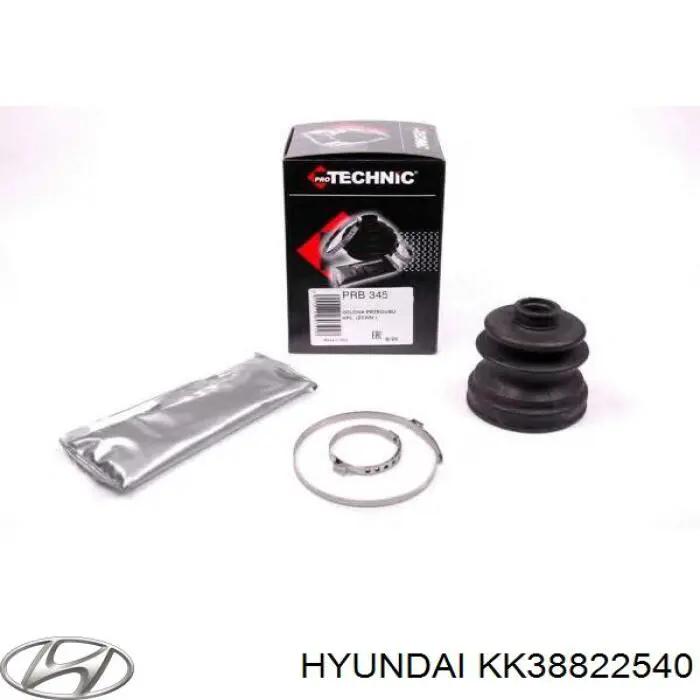 Пыльник шарнира угловых скоростей внутренний передний Hyundai/Kia KK38822540 цена, от 4.65 USD