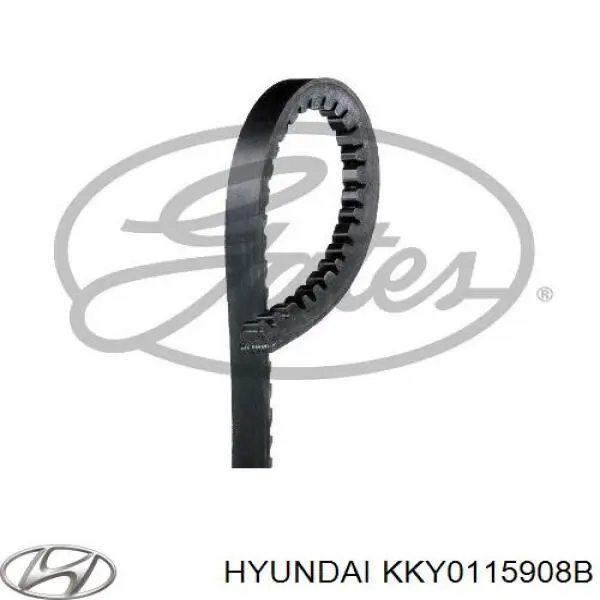 Купить 0K75615907A Hyundai/Kia Ремень генератора