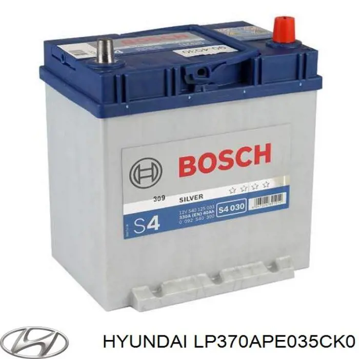 Купить Аккумулятор Hyundai/Kia 40 А/ч (LP370APE035CK0)