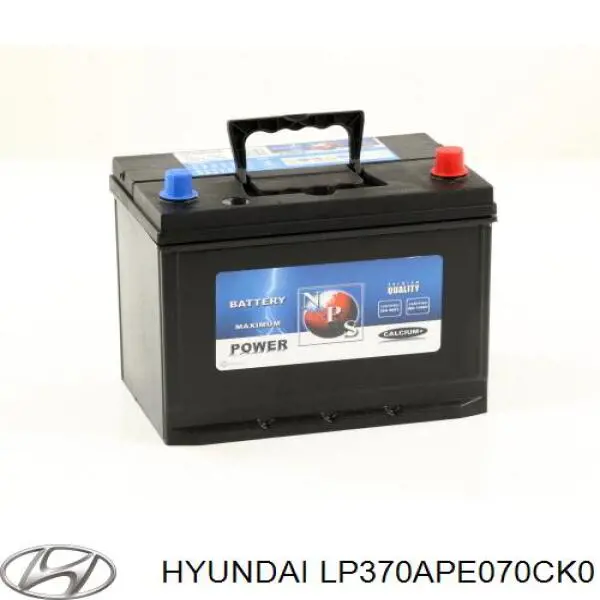 Аккумулятор Hyundai/Kia LP370APE070CK0