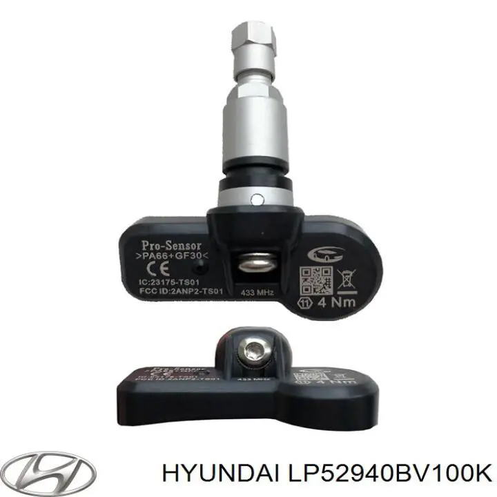 LP52940BV100K Hyundai/Kia Манометр воздушный