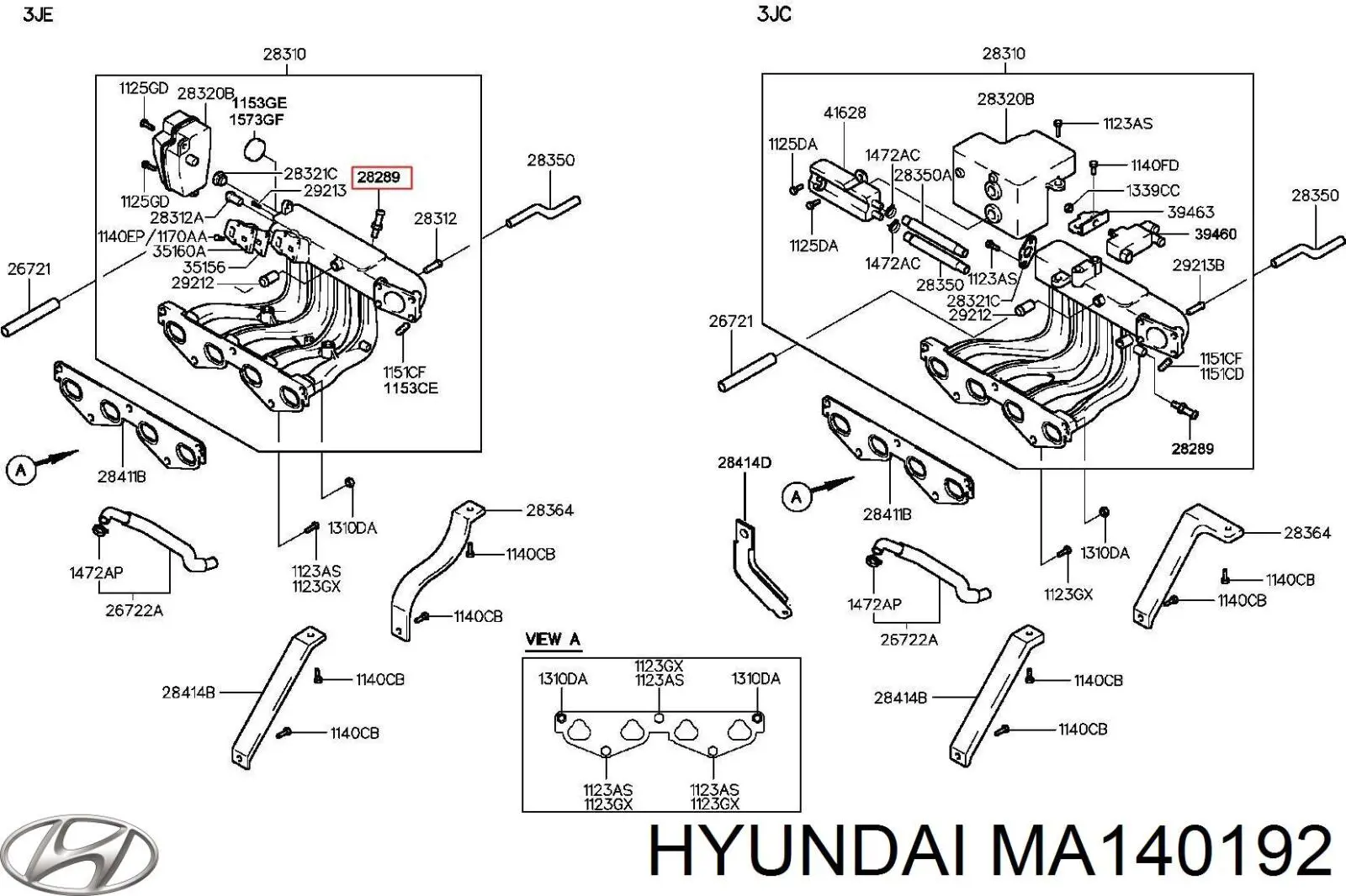 MA140192 Hyundai/Kia 