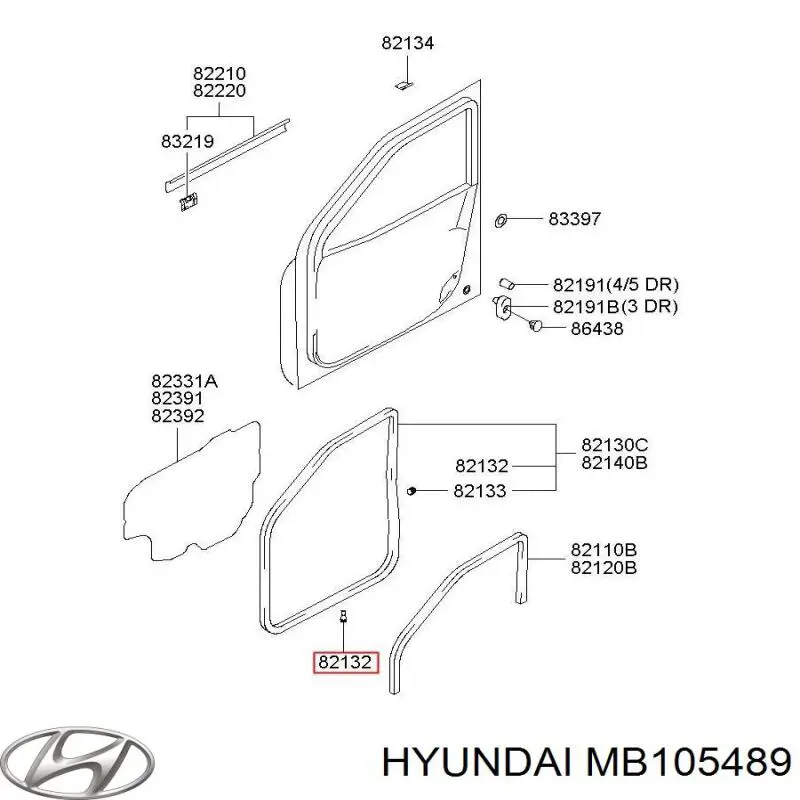 MB105489 Mitsubishi 