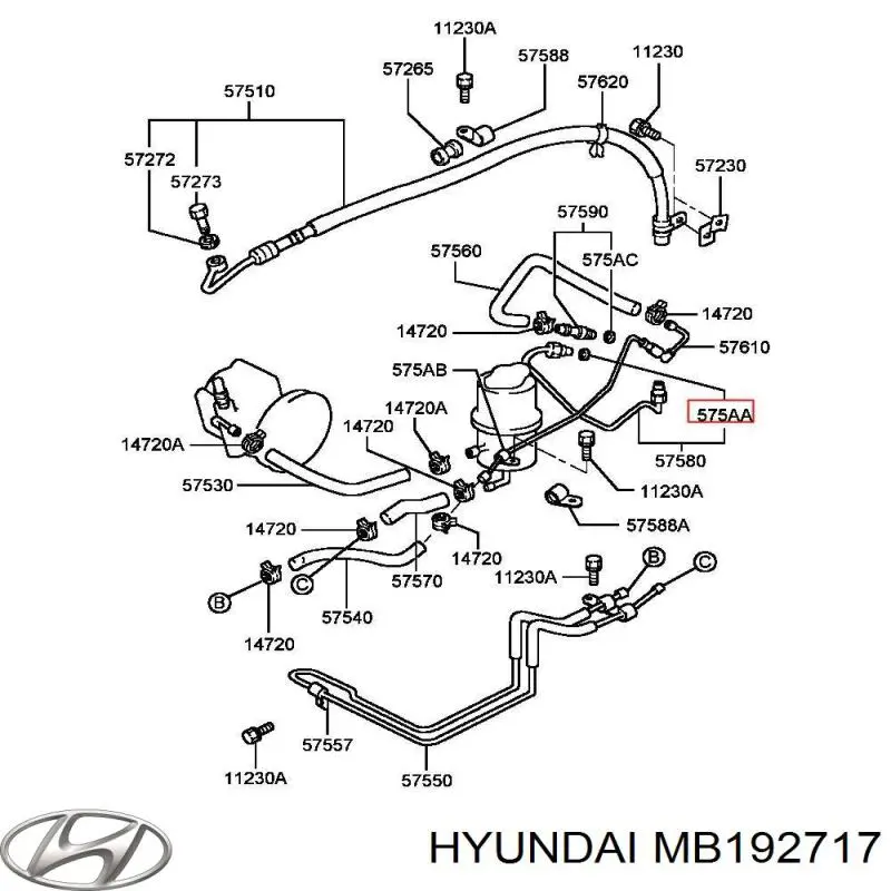 MB192717 Mitsubishi 