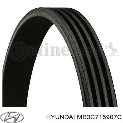 Клиновый ремень Hyundai/Kia MB3C715907C цена, от 5.69 USD
