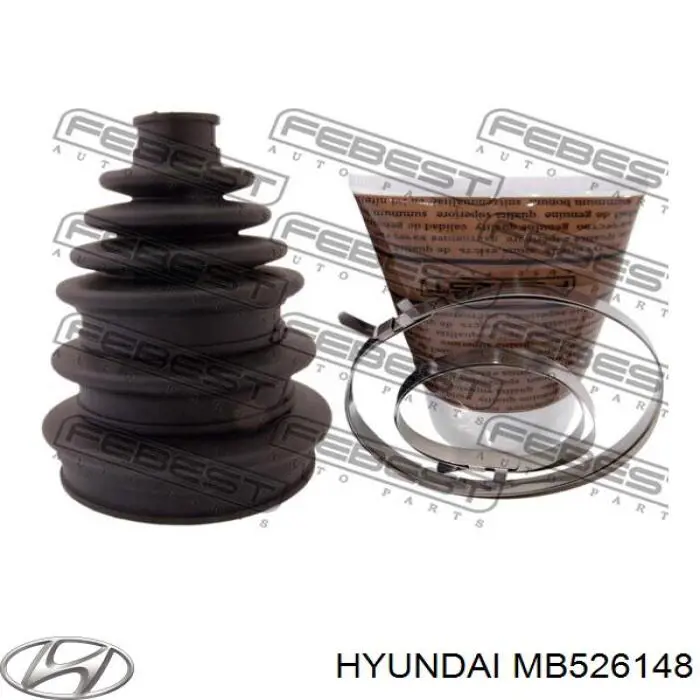 MB526148 Hyundai/Kia пыльник шруса передней полуоси наружный