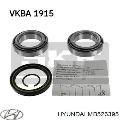 Сальник передней ступицы внутренний MB526395 Hyundai/Kia