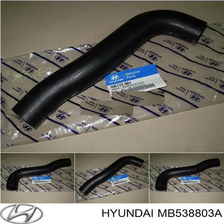 Патрубок радиатора MB538803A Hyundai/Kia