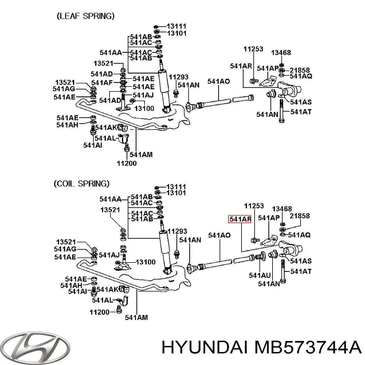MB573744A Hyundai/Kia сравнить цены на Автопро
