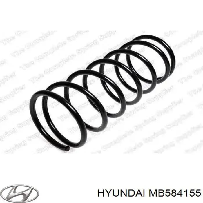 MB584155 Hyundai/Kia пружина задняя