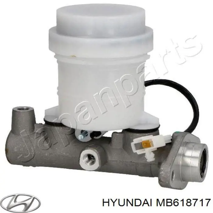 Цилиндр главный тормоза (гидротормозов) Hyundai/Kia MB618717 цена, от 32.33 USD