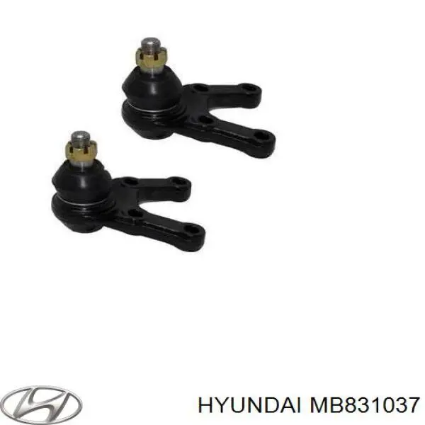 Нижняя левая шаровая опора MB831037 Hyundai/Kia