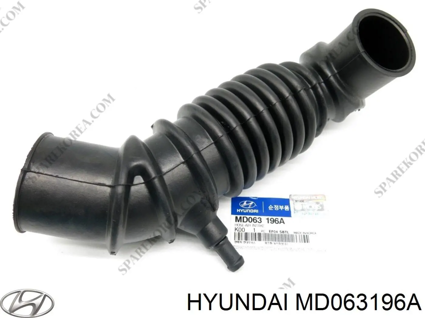 Купить MD063196A Hyundai/Kia Выпускной патрубок воздушного фильтра
