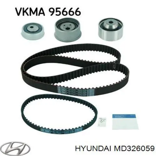 Ремень ГРМ MD326059 Hyundai/Kia