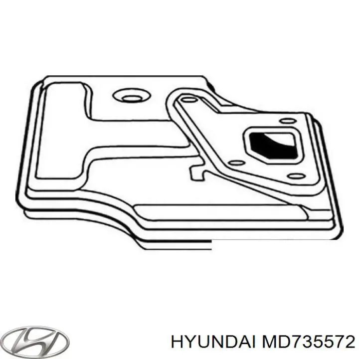 Фильтр коробки автомат Hyundai/Kia MD735572