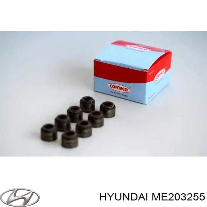 ME203255 Hyundai/Kia bucim de válvula (coletor de óleo, admissão/escape)