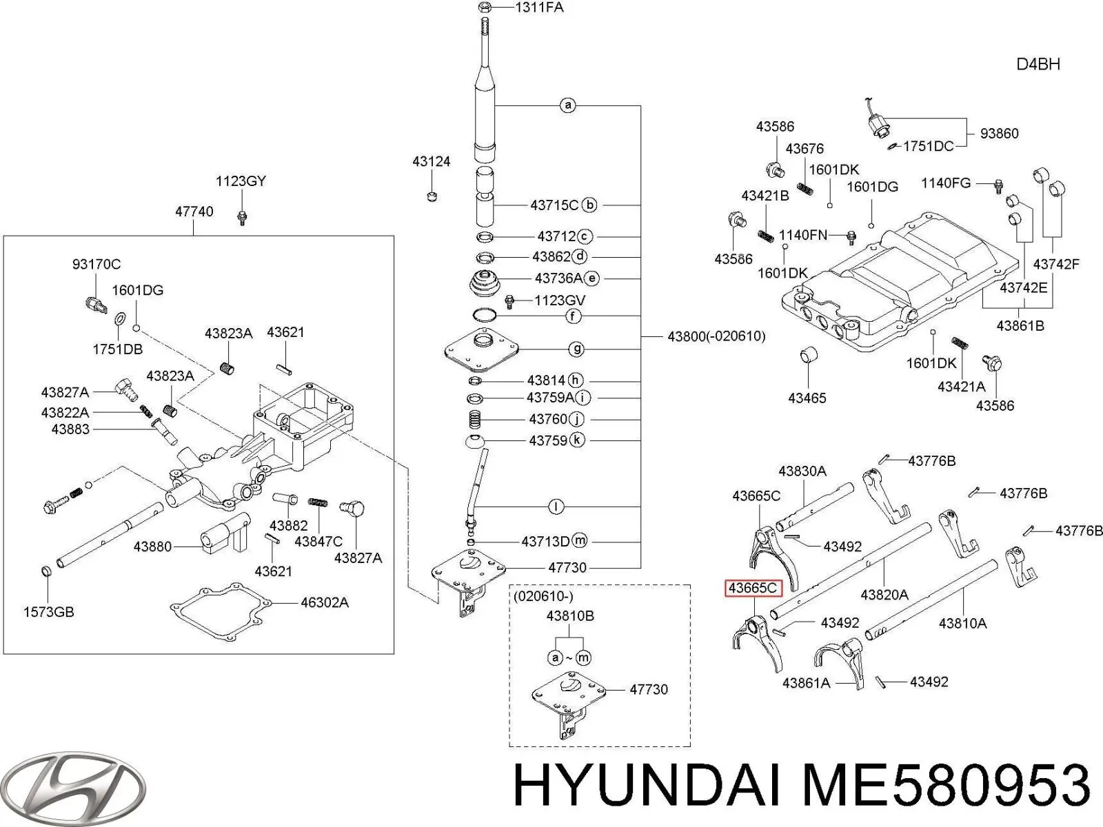 ME580703 Mitsubishi 