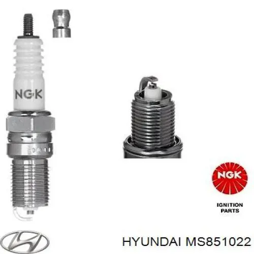 Свечи зажигания MS851022 Hyundai/Kia