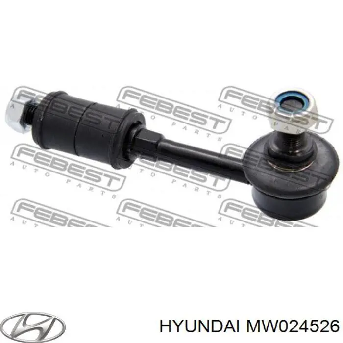 Втулка стабилизатора переднего, наружная Hyundai/Kia MW024526