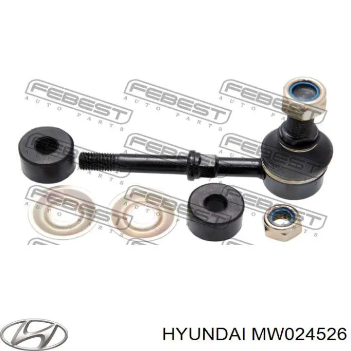Купить MW024526 Hyundai/Kia Втулка стабилизатора переднего наружная