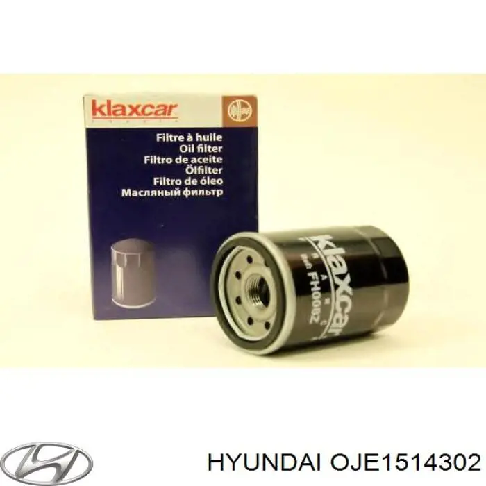 Масляный фильтр OJE1514302 Hyundai/Kia