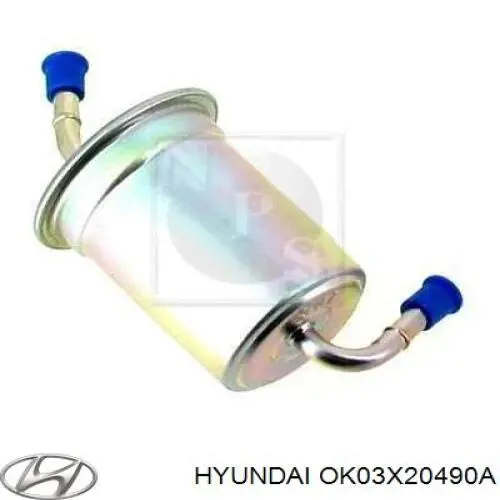 Купить OK03X20490A Hyundai/Kia Фильтр-отстойник топлива грубой очистки