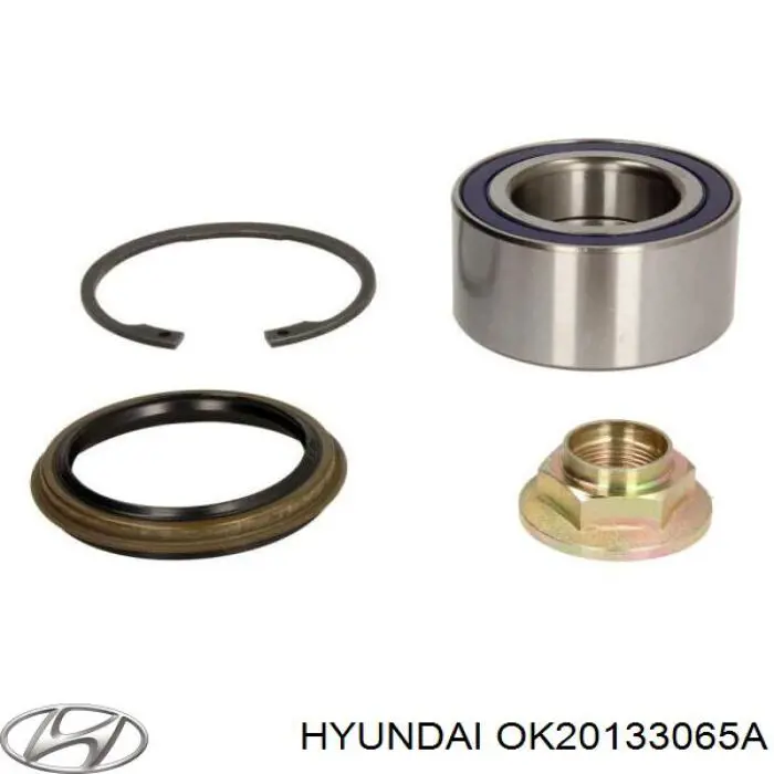 Сальник передней ступицы, внутренний Hyundai/Kia OK20133065A