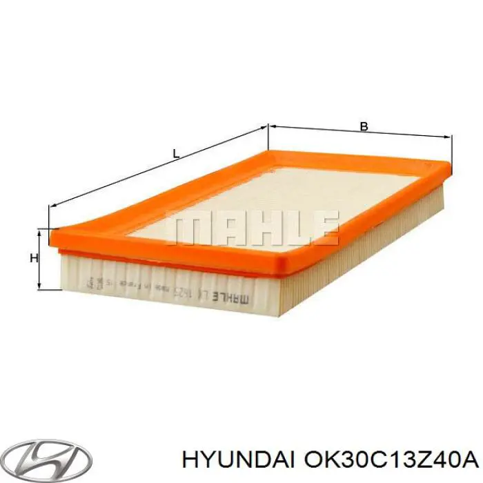 Купить OK30C13Z40A Hyundai/Kia Автомобильный фильтр воздуха