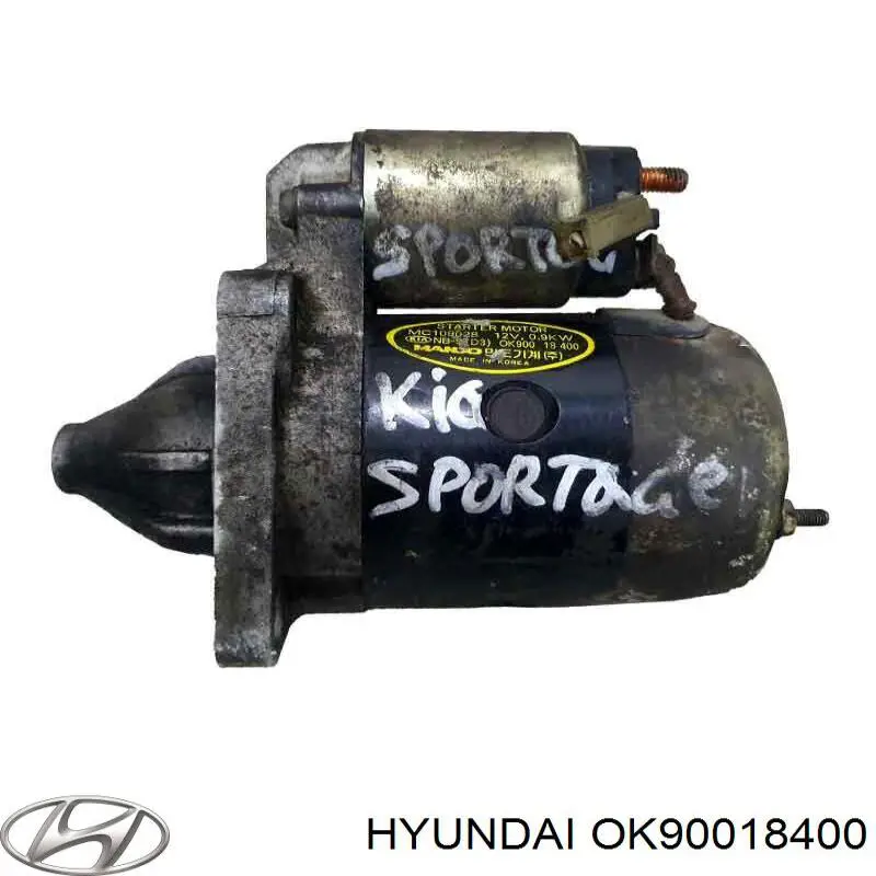 OK90018400 Hyundai/Kia Стартер автомобиля