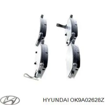 OK9A02628Z Hyundai/Kia Колодки тормозные дисковые комплект
