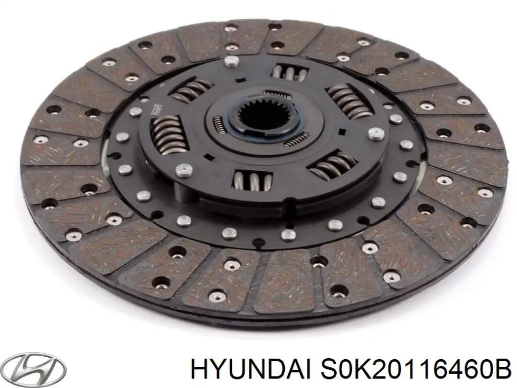 Диск сцепления S0K20116460B Hyundai/Kia