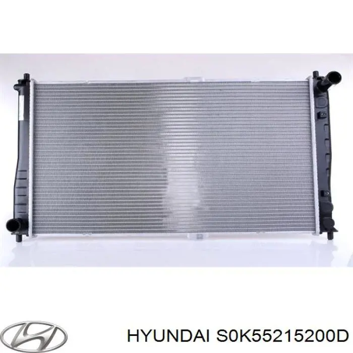 Радиатор охлаждения двигателя Hyundai/Kia S0K55215200D цена, от 139.24 USD