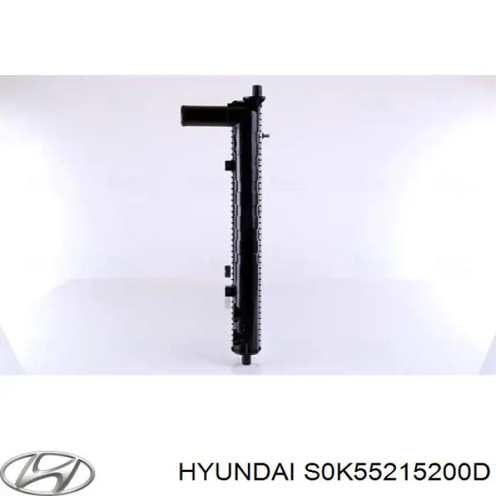 Купить S0K55215200D Hyundai/Kia Радиатор водяной
