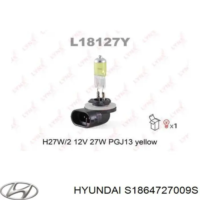 Лампочка HYUNDAI S1864727009S