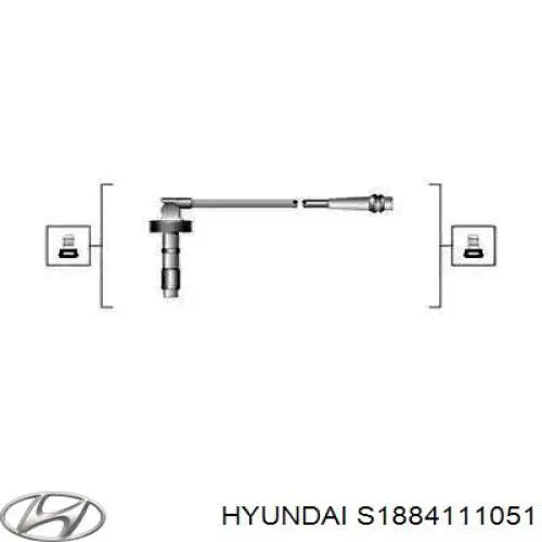 S1884111051 Hyundai/Kia свечи