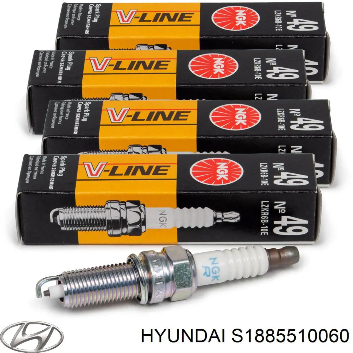 Свеча зажигания Hyundai/Kia S1885510060 цена, от 4.01 USD