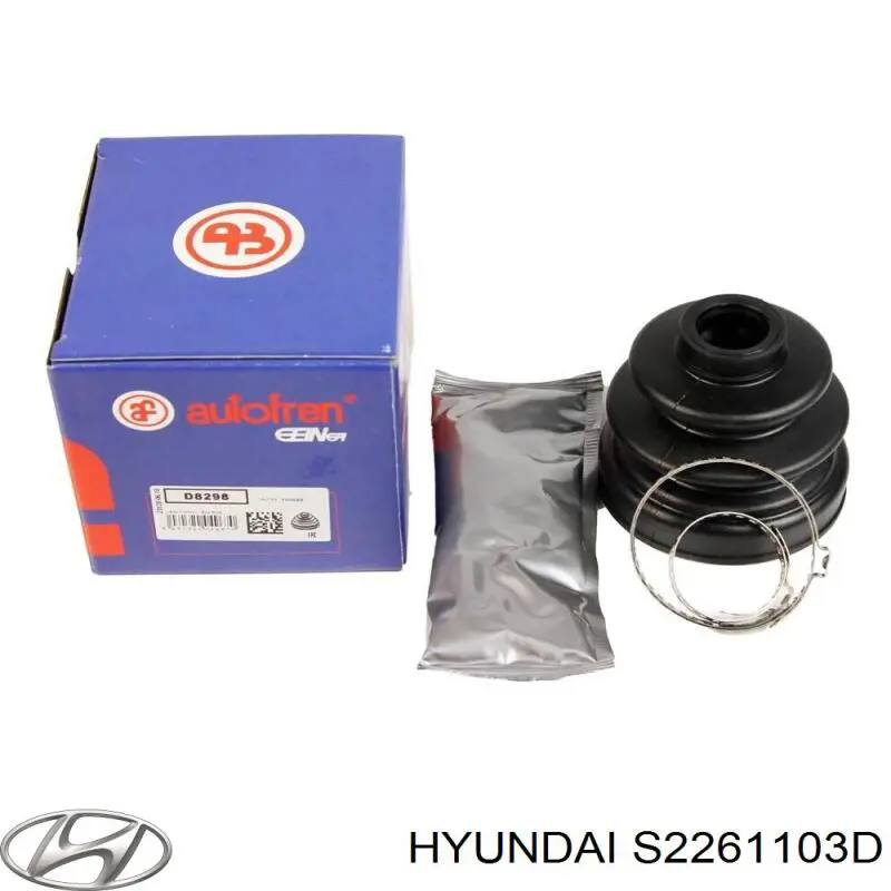 Пыльник шарнира угловых скоростей внутренний передний Hyundai/Kia S2261103D цена, от 11.61 USD