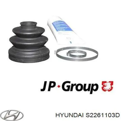 Купить S2261103D Hyundai/Kia Пыльник гранаты внутренний, передней полуоси