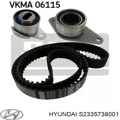 Ролик натяжителя балансировочного ремня Hyundai/Kia S2335738001 цена, от 8.35 USD