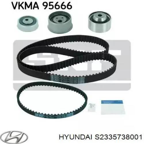 Ролик натяжителя балансировочного ремня Hyundai/Kia S2335738001 цена, от 8.35 USD